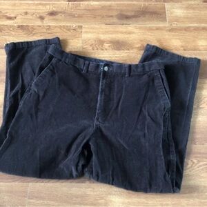 Architect brown cotton corduroy pants in size 38x30